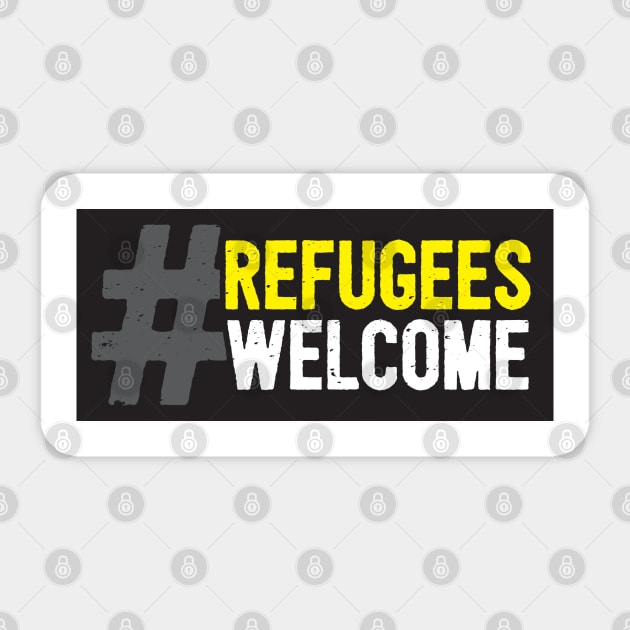 #RefugeesWelcome Sticker by FeministShirts